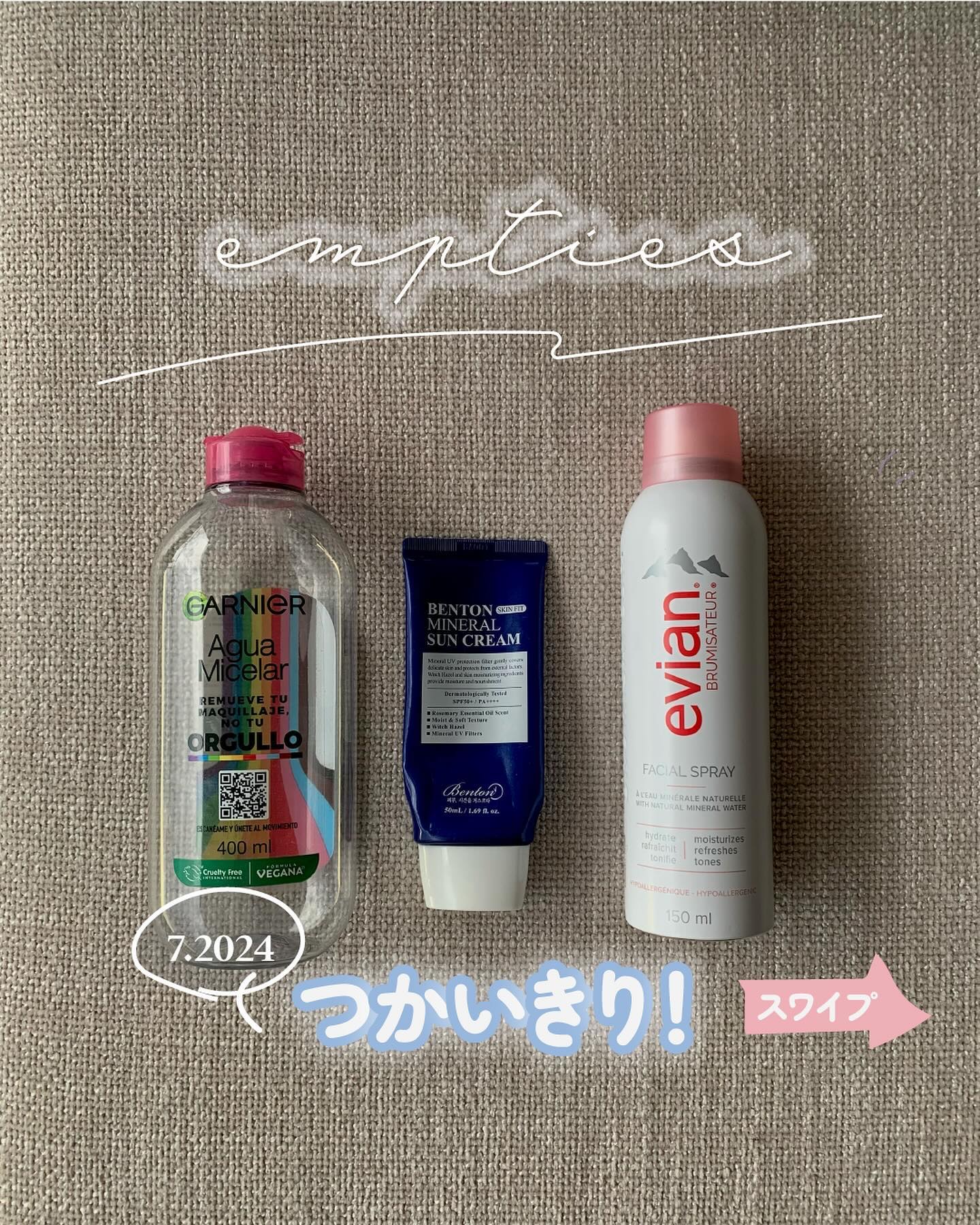 ミセルクレンジングウォーター/GARNIER SKIN NATURALS (海外)/クレンジングウォーターを使ったクチコミ（1枚目）