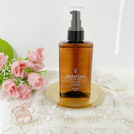 オーガニックヘアオイル フレッシュティーの香り/ハーバルリーフ/ヘアオイルを使ったクチコミ(4枚目)