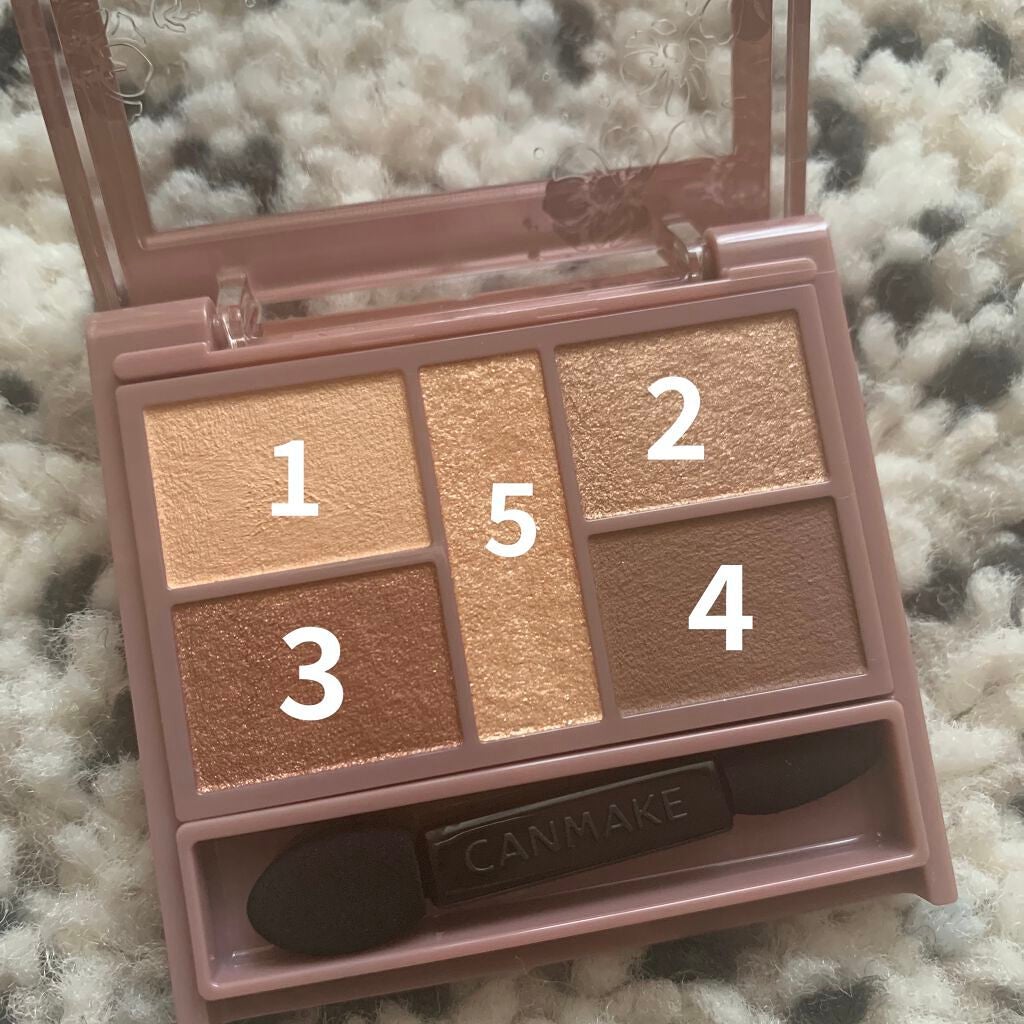 パーフェクトスタイリストアイズ/キャンメイク/アイシャドウパレットを使ったクチコミ(1枚目)