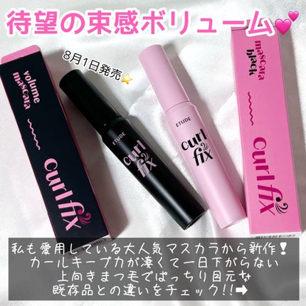 カールフィックスマスカラ/ETUDE/マスカラを使ったクチコミ(2枚目)