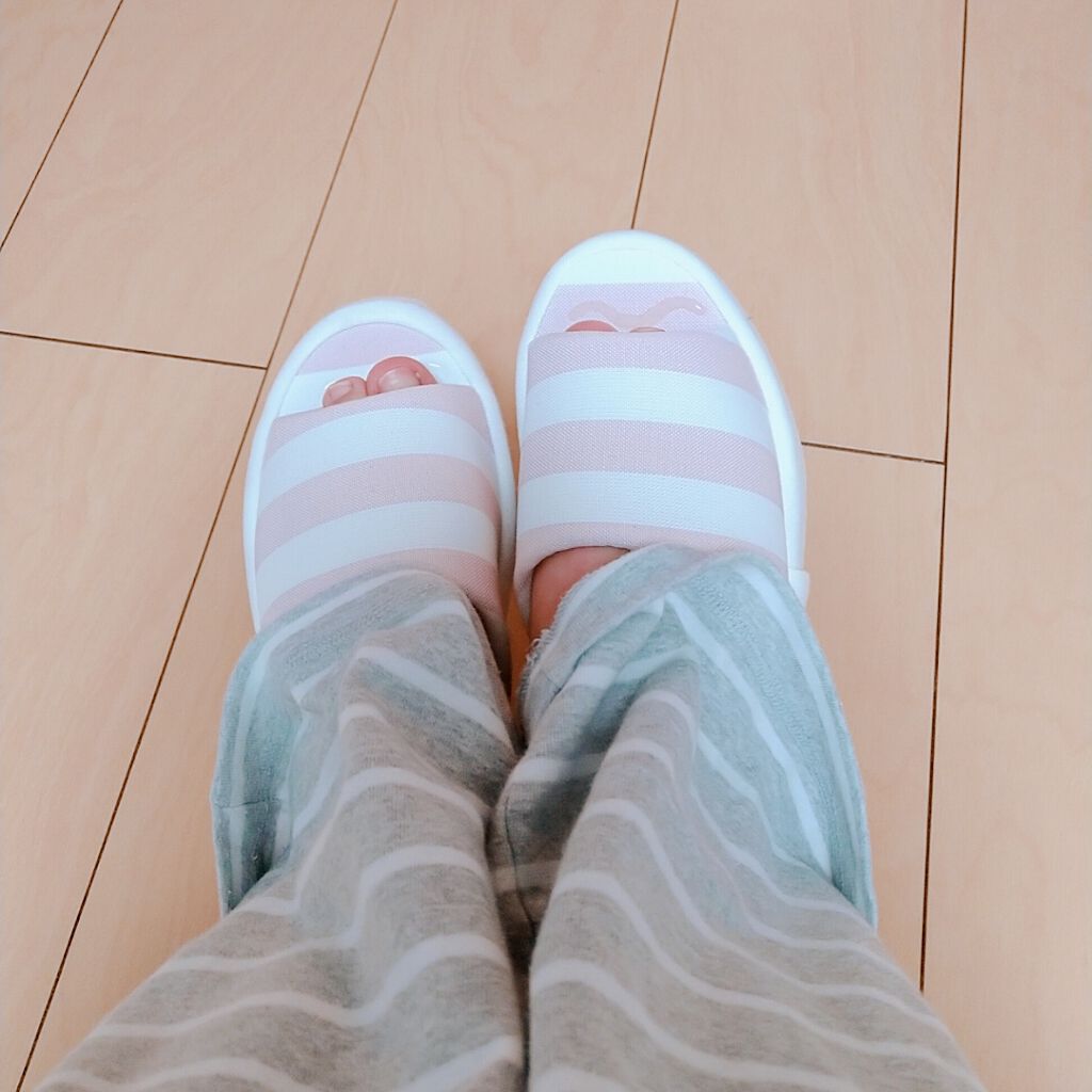 ma-chan on LIPS 「ニトリで運命の出会い💓💞まさかの今回の購入品はスリッパですw3..」(3枚目)