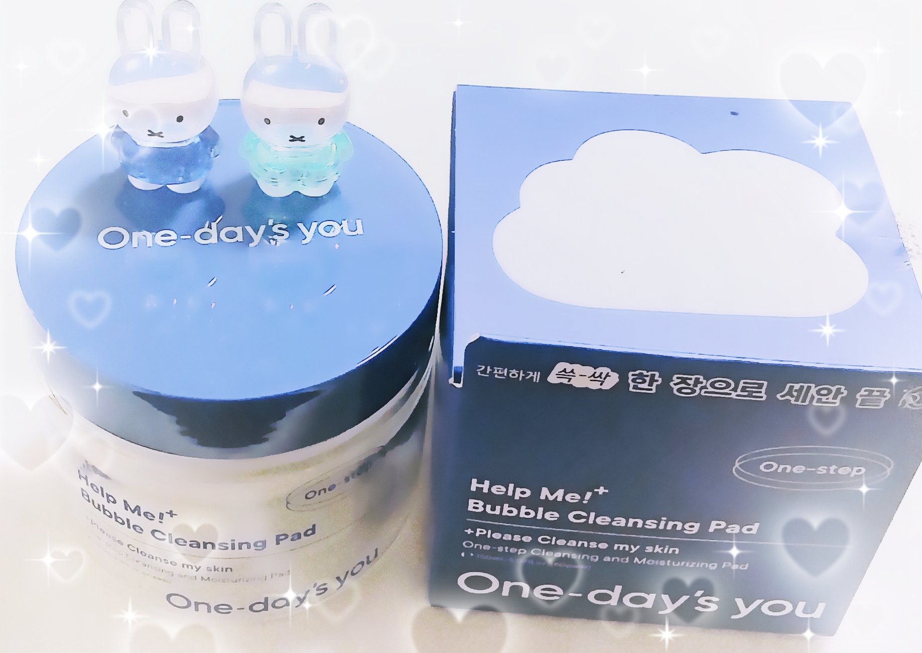 バブルクレンジングパッド/One-day's you/クレンジングシートを使ったクチコミ（1枚目）