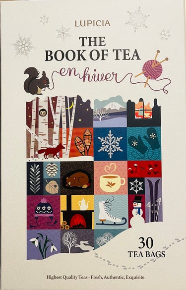 #LUPICIA
#THE BOOK OF TEA

・種類多すぎてテンション上がる
・パッケージもおしゃかわ
・紅茶好き必見
・紅茶以外にも緑茶とかも入ってる
