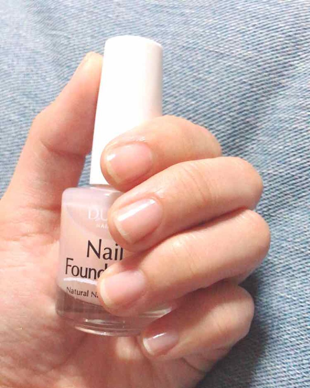 ディーアップファンデーション/D-UP/ネイルベースコートを使ったクチコミ（2枚目）