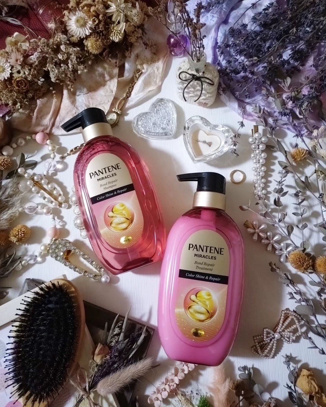 ボンド リペア (カラーシャイン & リペア) シャンプー ＆ トリートメント シャンプー440g/パンテーン/市販シャンプーを使ったクチコミ（1枚目）