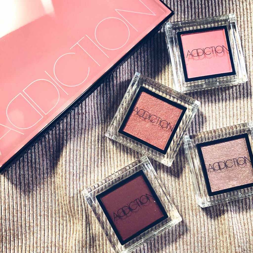 アディクション ザ アイシャドウ 143 Burnt Pink (M)★限定色/ADDICTION/単色アイシャドウを使ったクチコミ（1枚目）