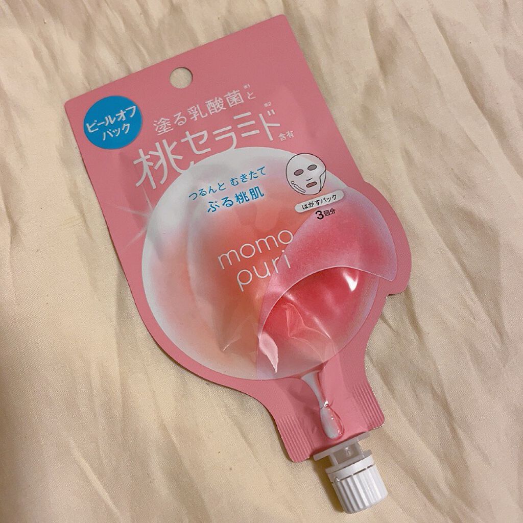 ももぷり フレッシュピールオフパック/ももぷり/ピーリングを使ったクチコミ(1枚目)