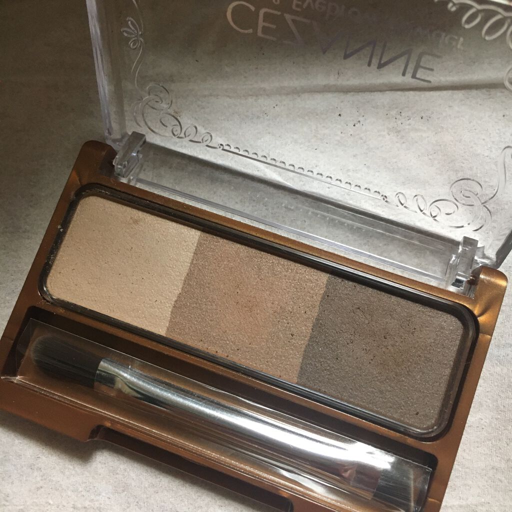 ノーズ&アイブロウパウダー/CEZANNE/パウダーアイブロウを使ったクチコミ(2枚目)