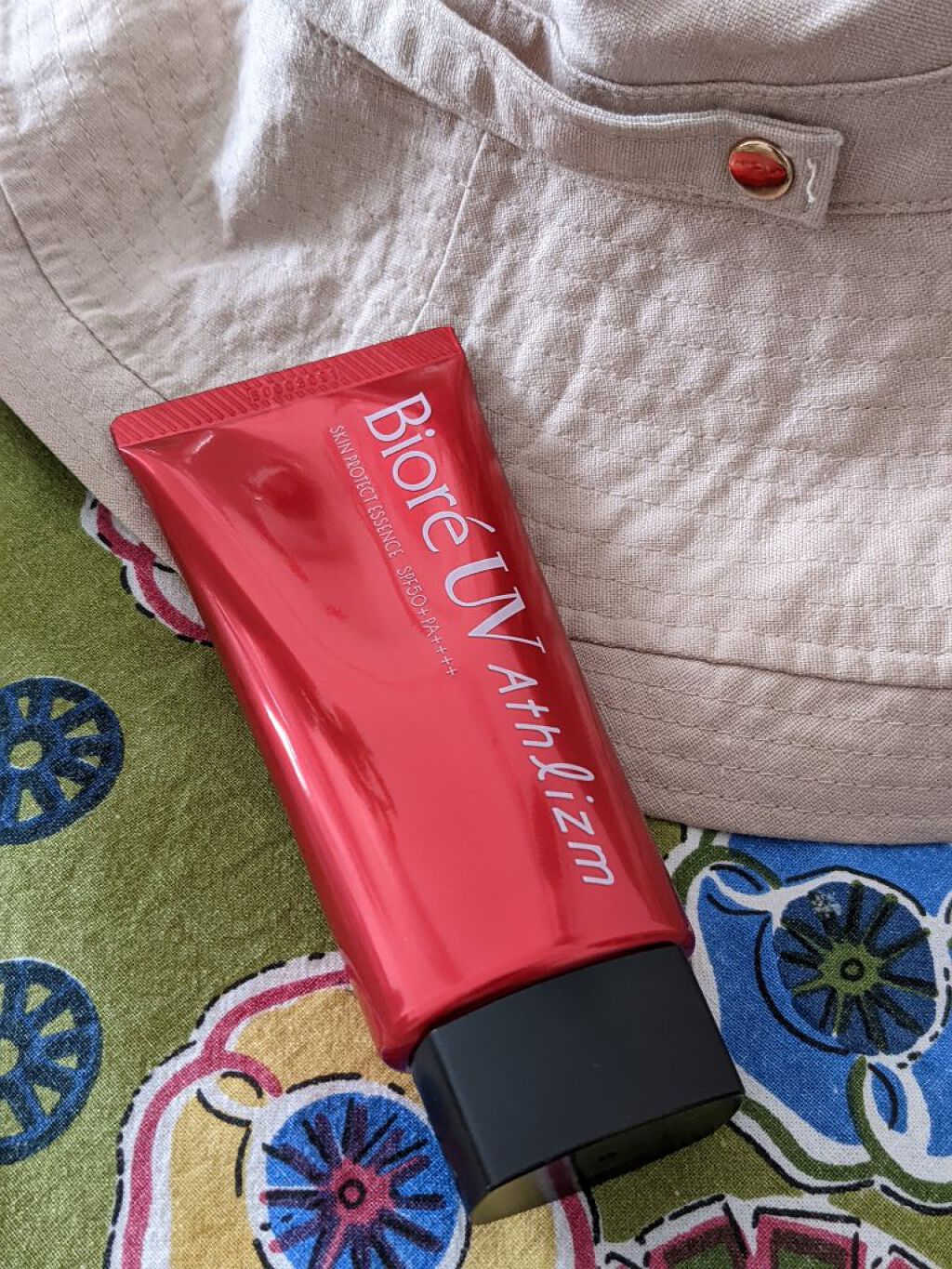 UV  アスリズム　スキンプロテクトエッセンス/ビオレ/日焼け止めローションを使ったクチコミ（1枚目）