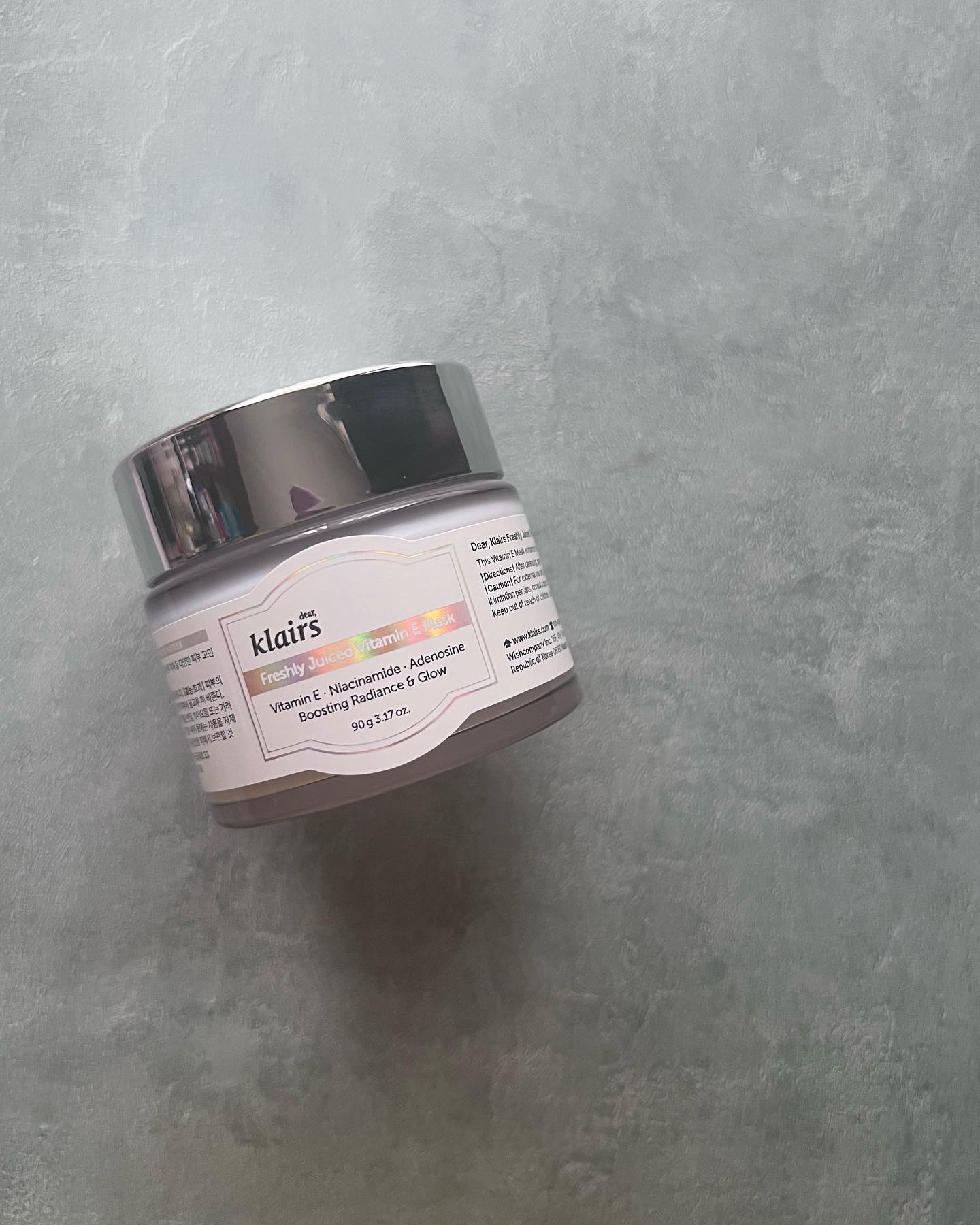 フレッシュリージュースドビタミンEマスク(90g)/Klairs/フェイスクリームを使ったクチコミ（1枚目）