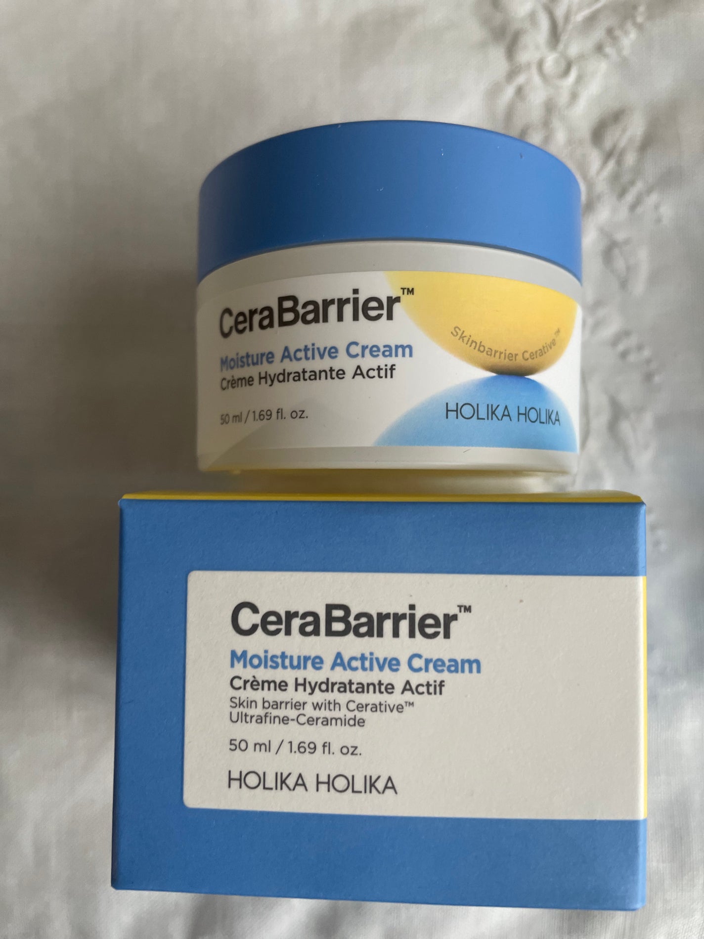 セラバリア モイスチャーアクティブ クリームインセラム/HOLIKA HOLIKA/フェイスクリームを使ったクチコミ(1枚目)