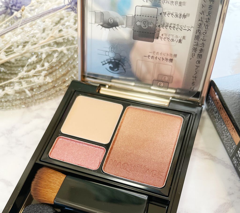 ドラマティックスタイリングアイズS/マキアージュ/アイシャドウパレットを使ったクチコミ(2枚目)