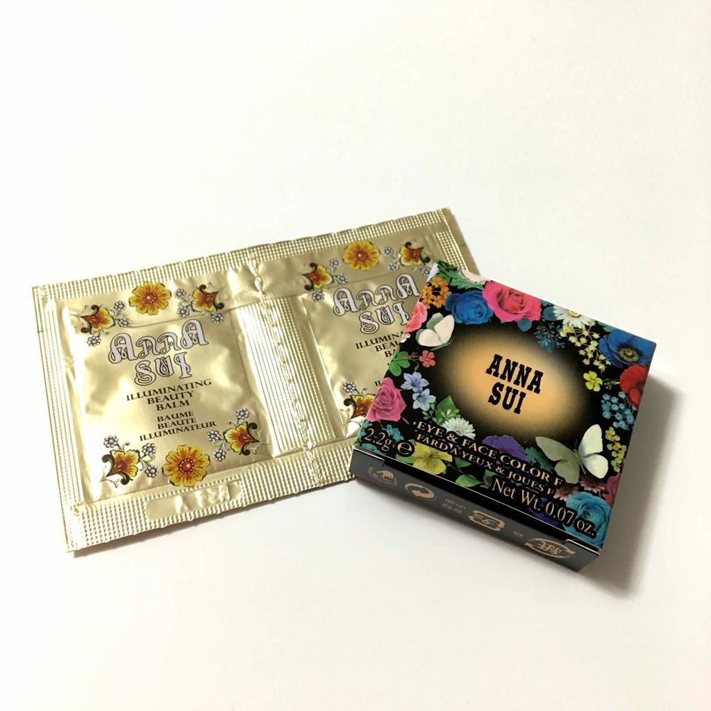 アイ&フェイスカラー/ANNA SUI/パウダーチークを使ったクチコミ(2枚目)