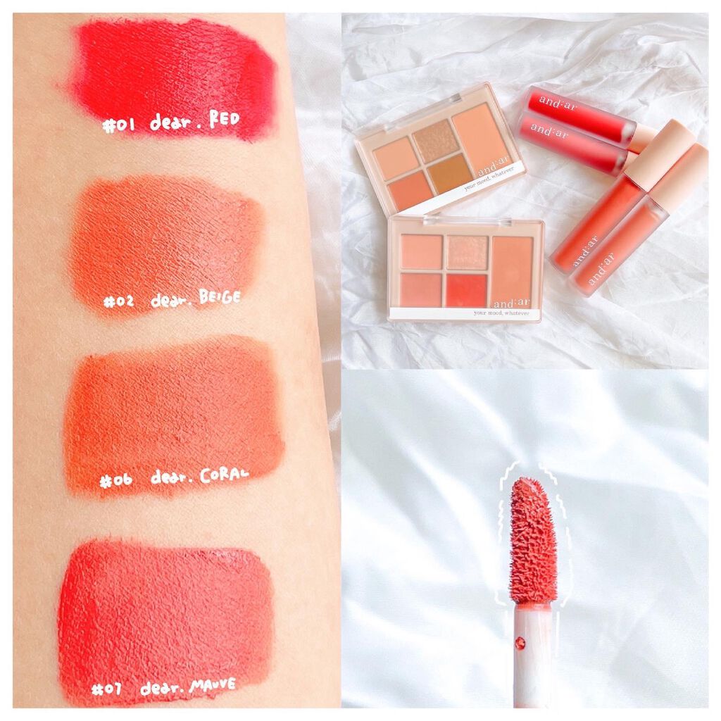 リップティント/and:ar/リップティントを使ったクチコミ（1枚目）