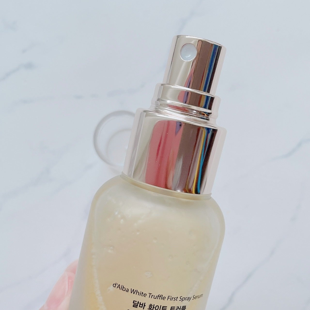ダルバ ホワイトトリュフファーストスプレーセラム/ダルバ/ミスト状化粧水を使ったクチコミ(5枚目)