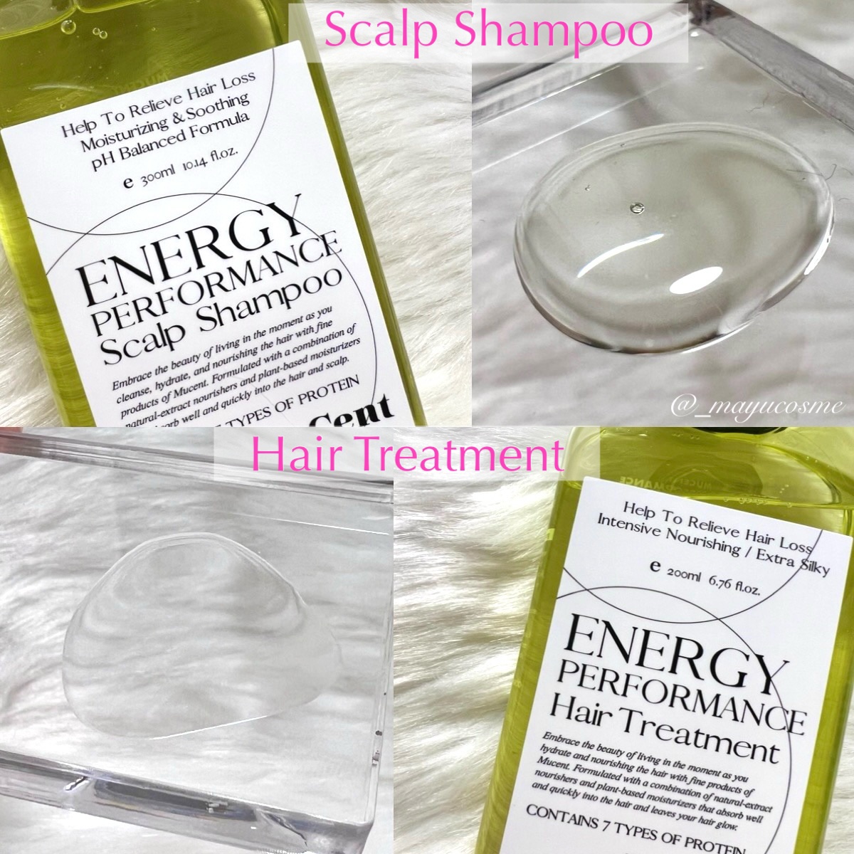 エナジーパフォーマンス スカルプシャンプー / ヘアトリートメント/MuCent/市販シャンプーを使ったクチコミ（3枚目）