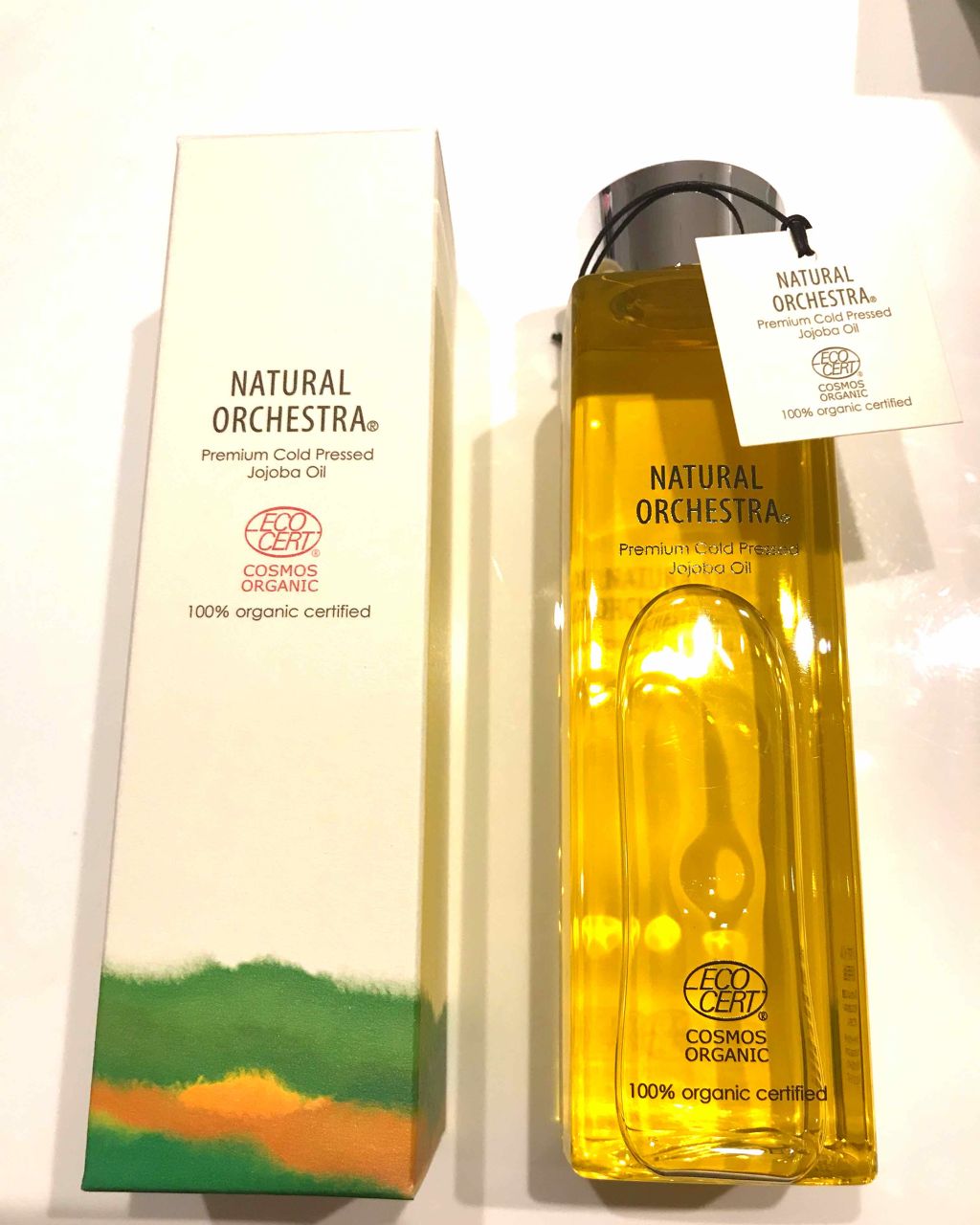 NATURAL ORCHESTRAオーガニックホホバオイル 34ml 2本セット