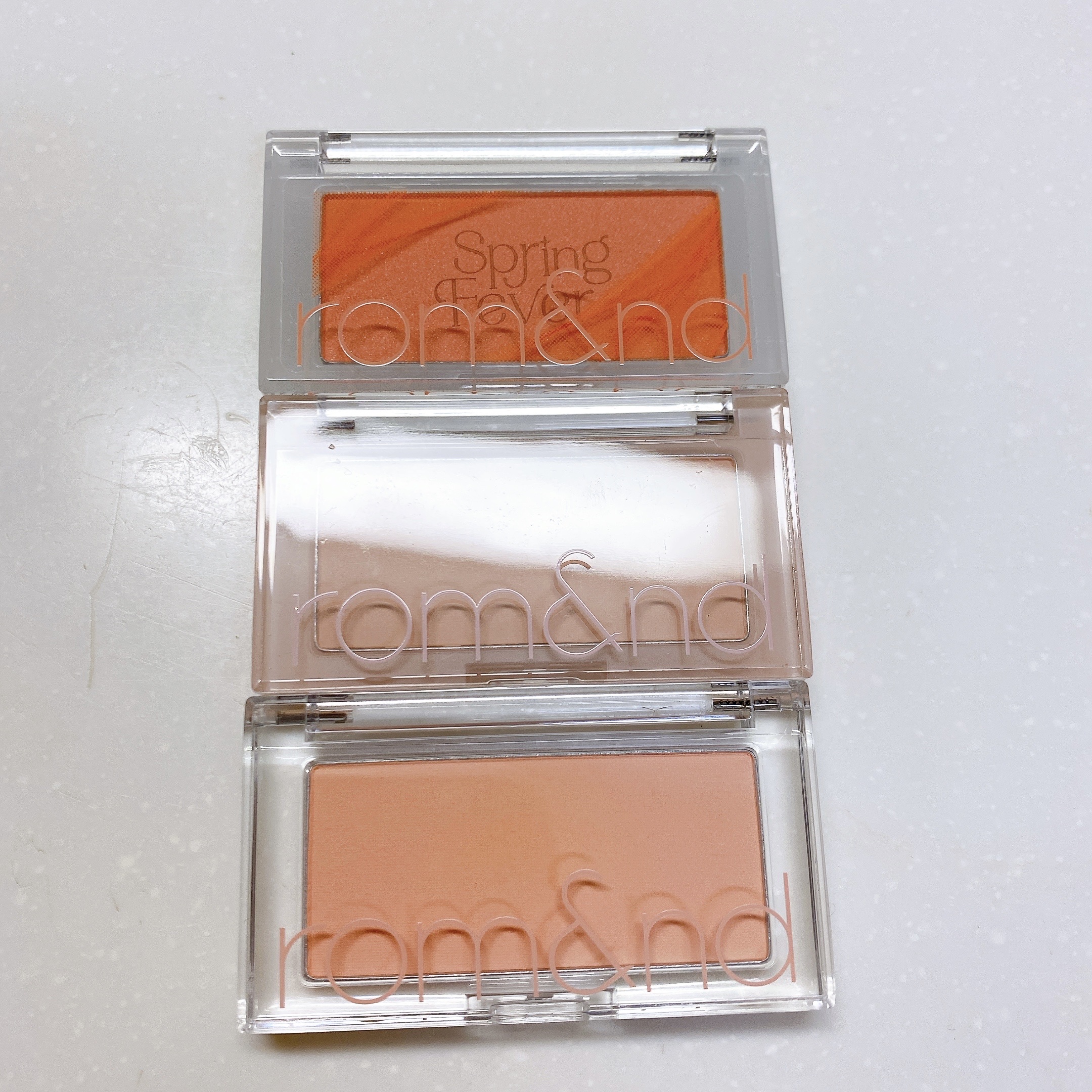 ベターザンチーク/rom&nd/パウダーチークを使ったクチコミ（2枚目）