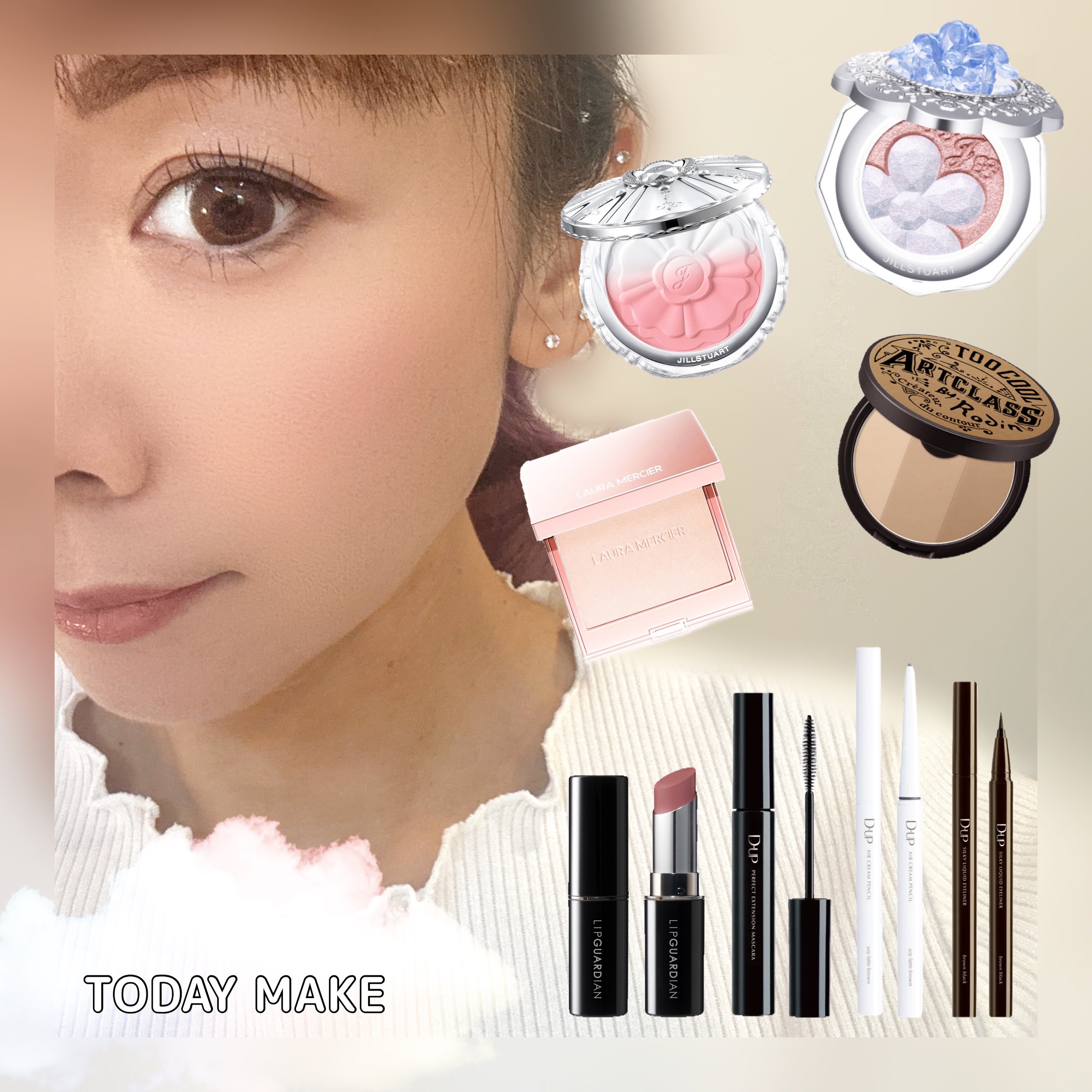 ジルスチュアート クリスタルブルーム ペタルクチュールアイズ デュオ/JILL STUART/アイシャドウパレットを使ったクチコミ（1枚目）