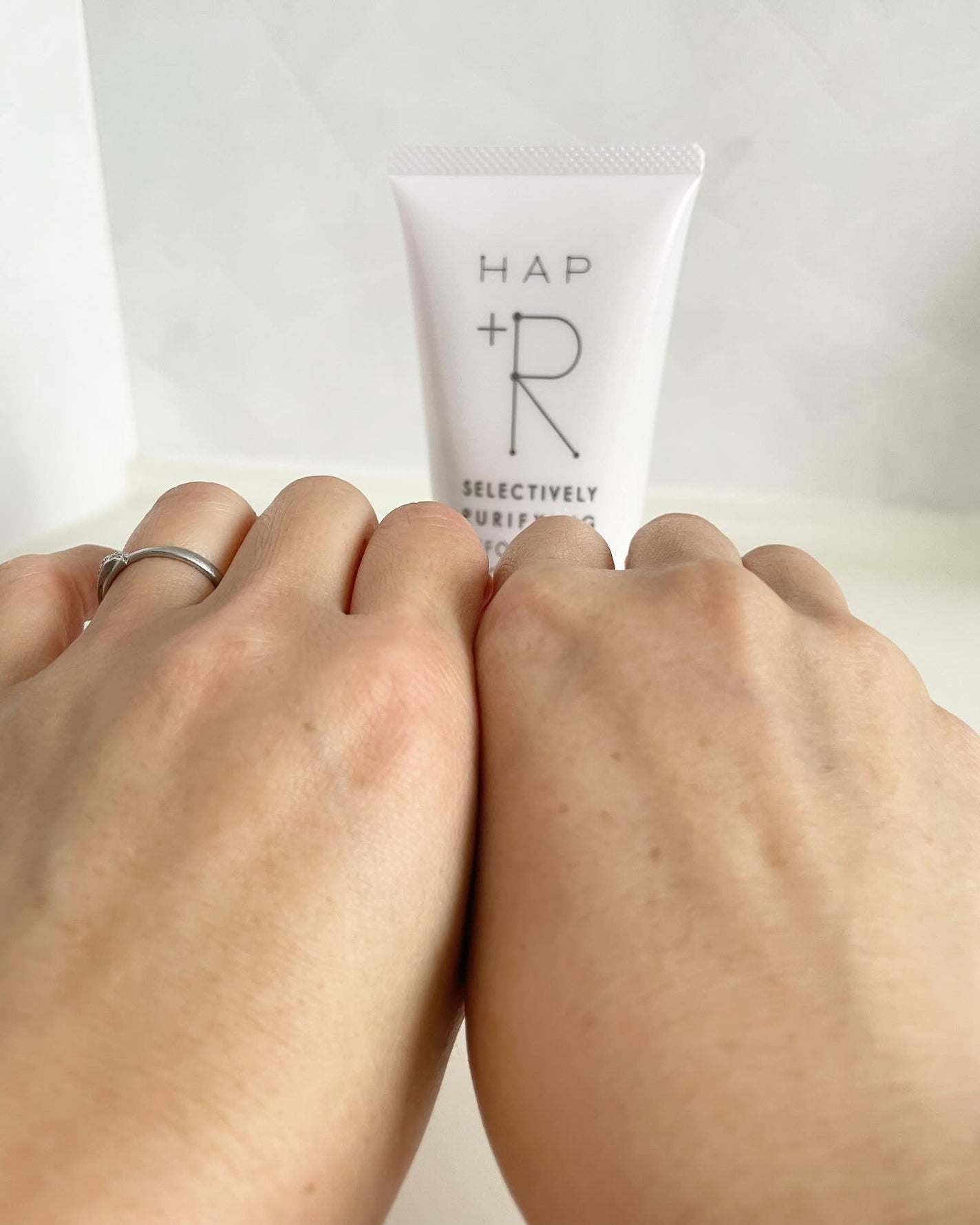 フェイススクラブ /HAP+R/スクラブ・ゴマージュを使ったクチコミ(3枚目)