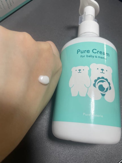 ピュア マテリエ ベビークリーム/pure materie/ボディクリームを使ったクチコミ(2枚目)