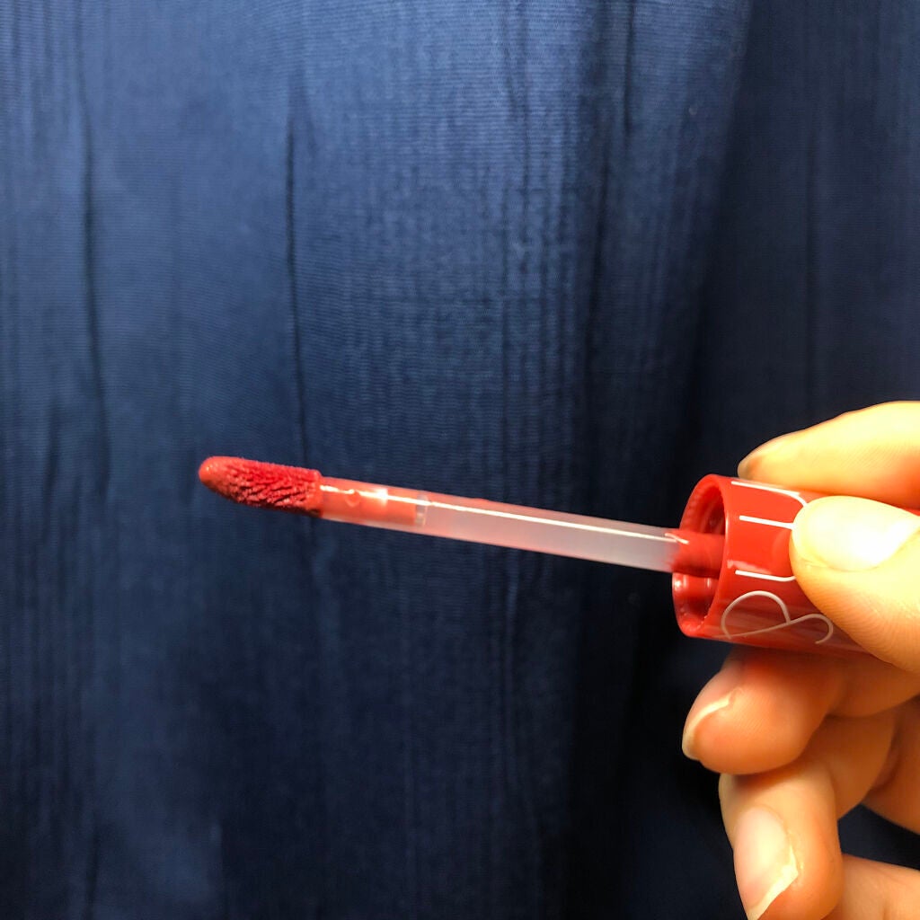 ジューシーラスティングティント/rom&nd/リップティントを使ったクチコミ(3枚目)