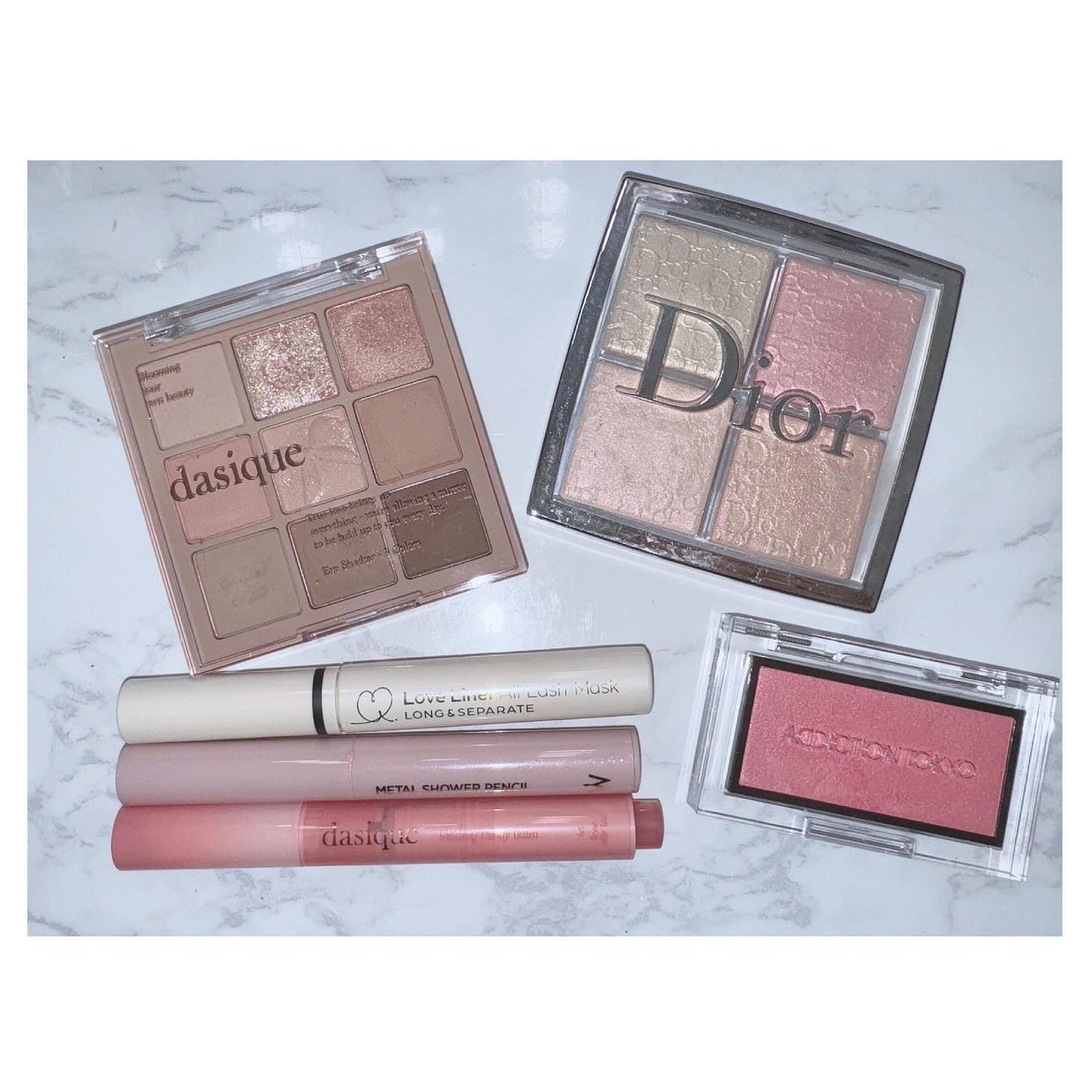 【旧】ディオール バックステージ フェイス グロウ パレット/Dior/ハイライトを使ったクチコミ(3枚目)