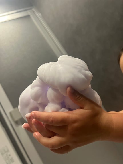 ジェイメラ パープルホイップHFBソープ/ラプンツェル/jmella/泡洗顔を使ったクチコミ(2枚目)