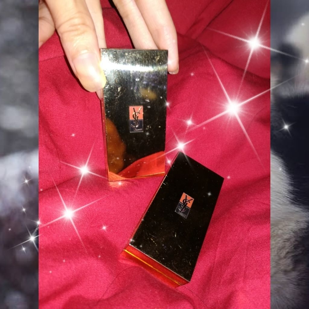 YVES SAINT LAURENT BEAUTE クチュールモノのクチコミ「YOSHIKIさんがモデルをされたイブサンローラン
クチュールモノ　アイシャドウ

偏光ラメが.....」（2枚目）