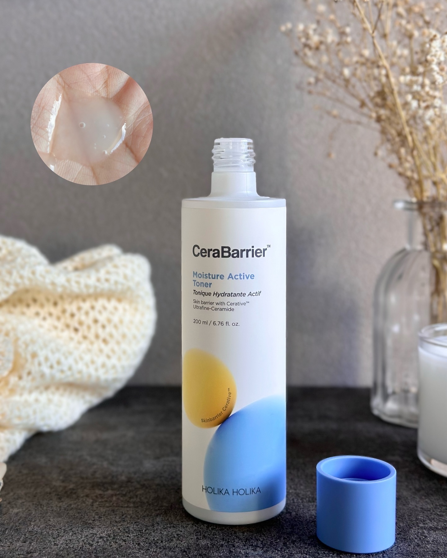 セラバリア　モイスチャーアクティブ　クリームインセラム/HOLIKA HOLIKA/フェイスクリームを使ったクチコミ（3枚目）