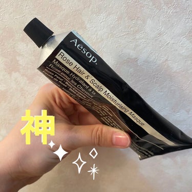 .
『Aesop ヘアースカルプ モイスチャー マスク』

先に結論から言わせてください
めっっっっちゃいいです！！！！！！！！

気になってる方、買うか迷ってる方は
少し長くなりましたがぜひ最後まで読