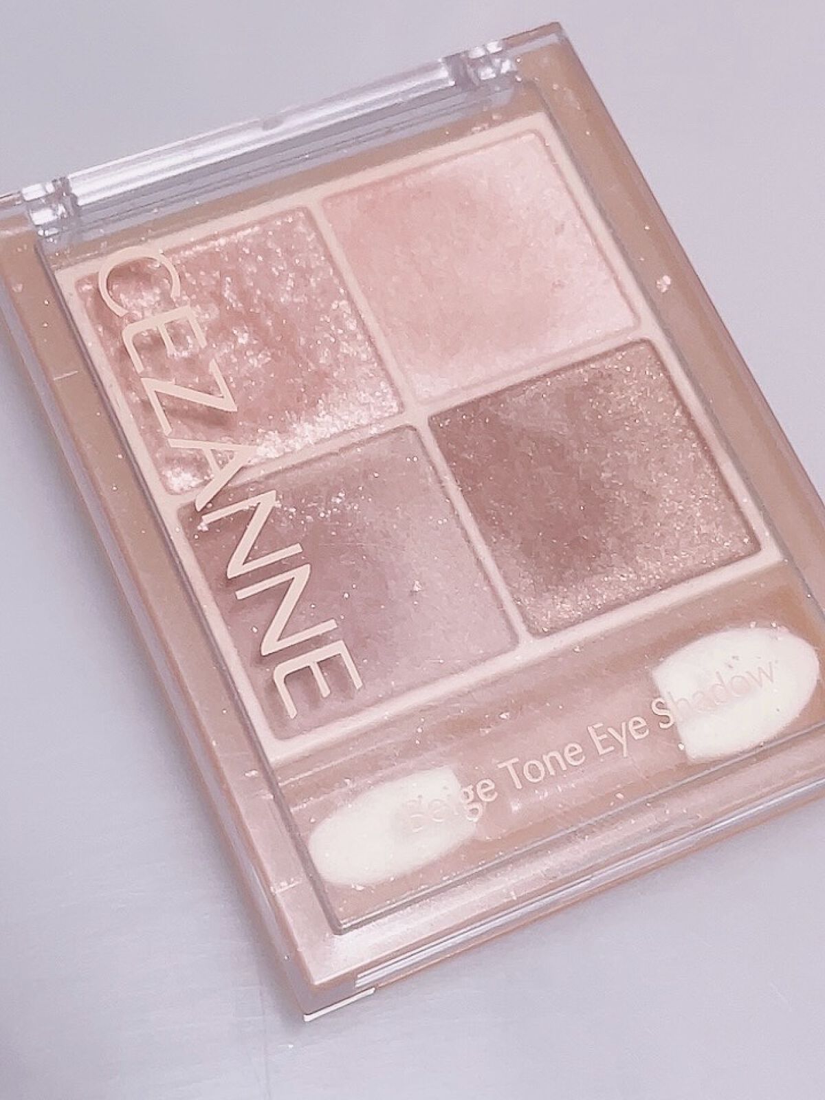 ベージュトーンアイシャドウ/CEZANNE/アイシャドウパレットを使ったクチコミ（1枚目）