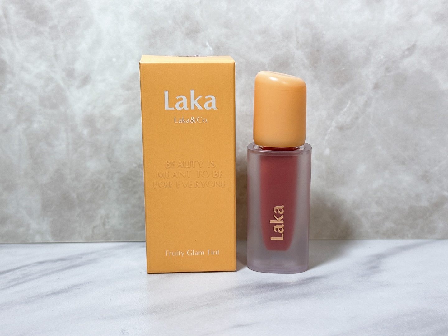 フルーティーグラムティント 102 デューイ/Laka/リップティントを使ったクチコミ（1枚目）