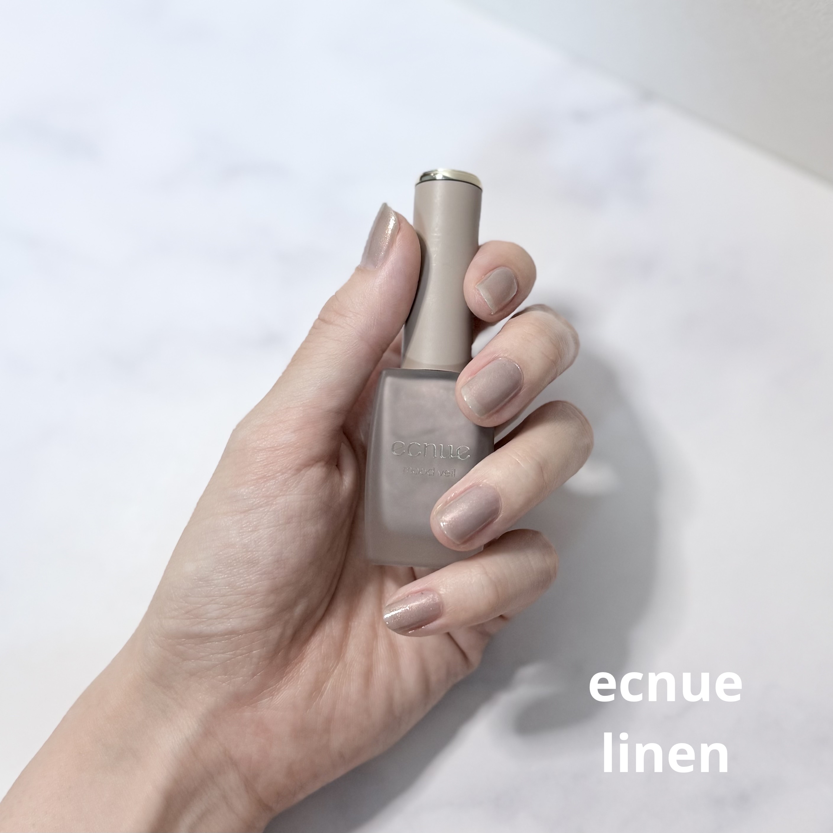 mood veil/ecnue/マニキュアを使ったクチコミ（1枚目）