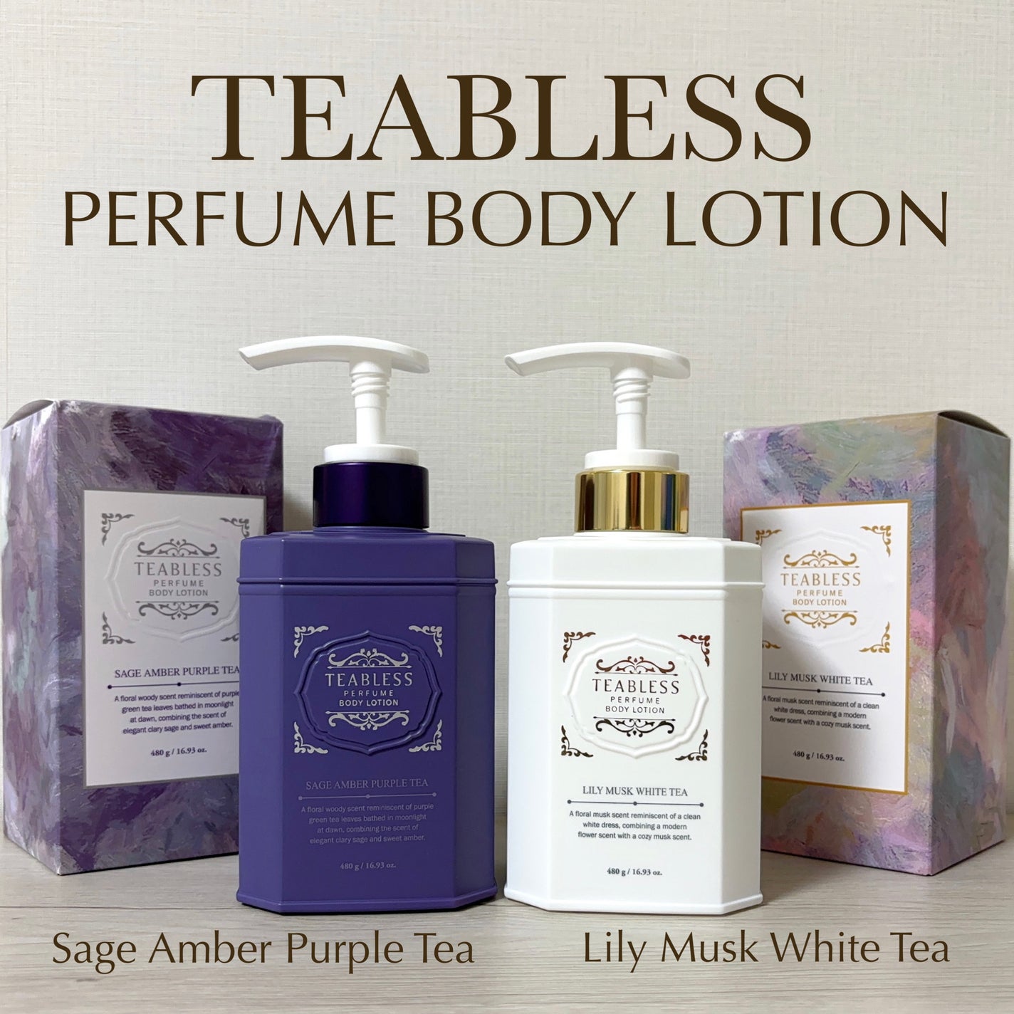 パフュームボディローション リリィムスクホワイトティー/TEABLESS/ボディローションを使ったクチコミ(1枚目)