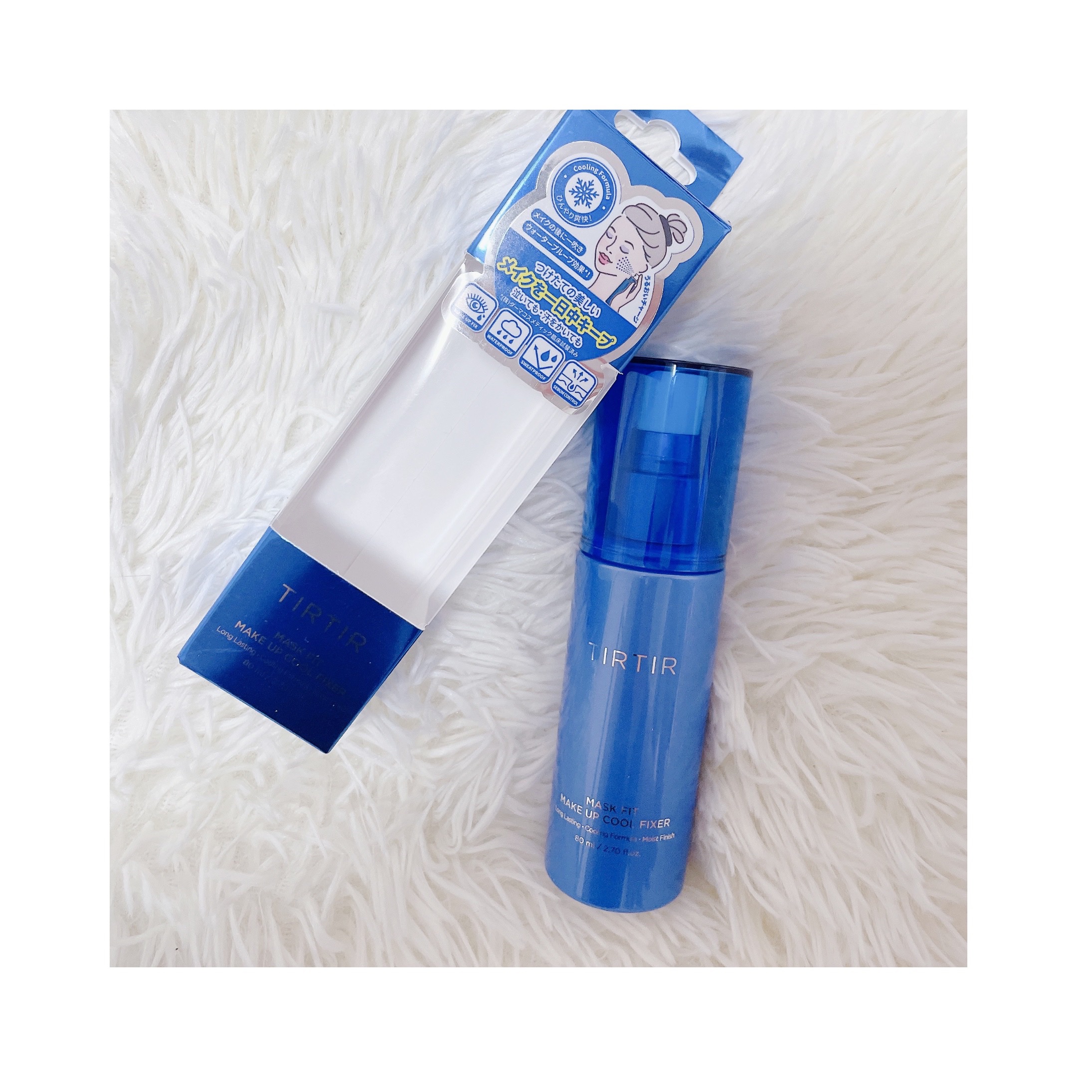 マスクフィットメイクアップ クールフィクサー/TIRTIR(ティルティル)/フィックスミストを使ったクチコミ（1枚目）