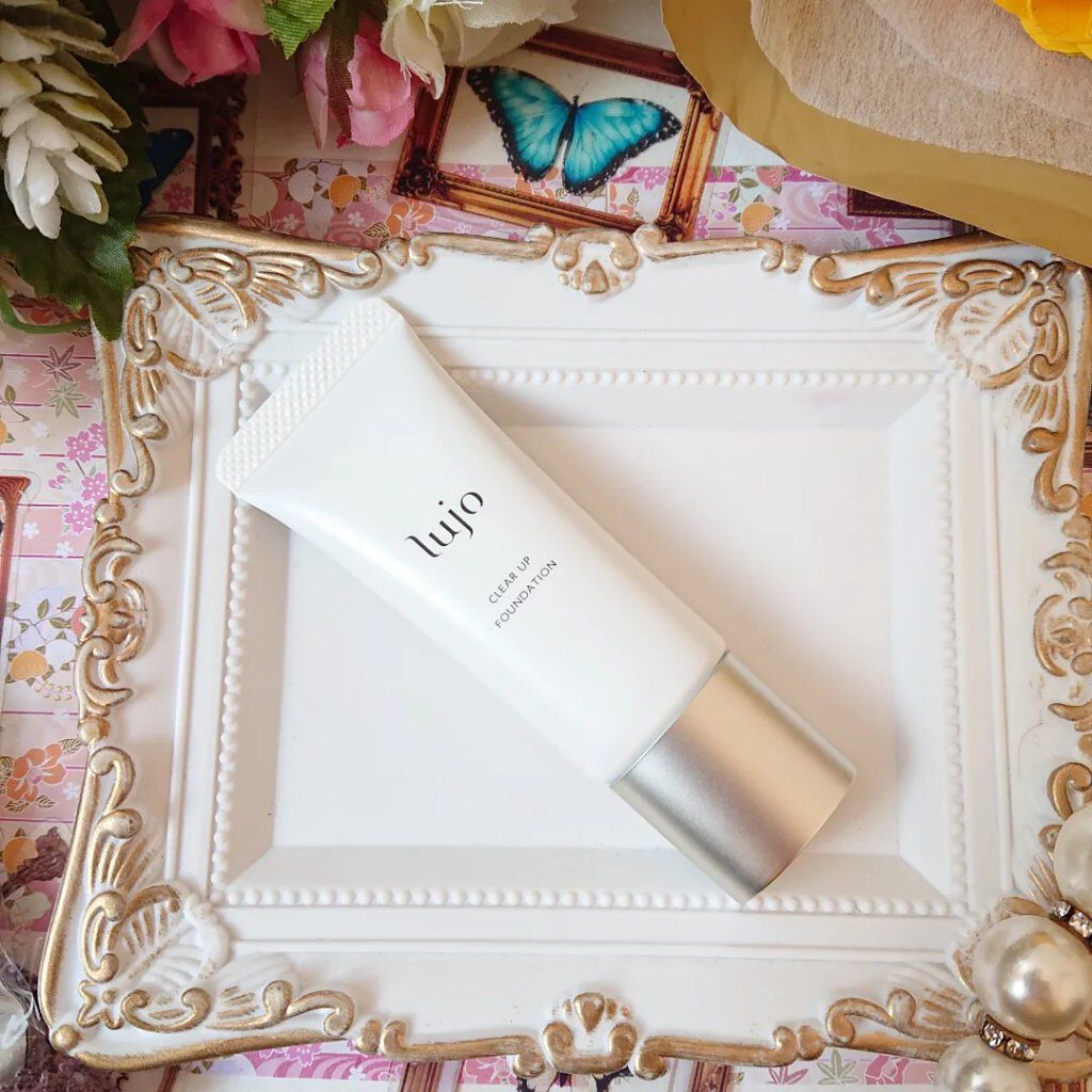 クリアアップ ファンデーション/lujo/クリーム・エマルジョンファンデーションを使ったクチコミ（3枚目）