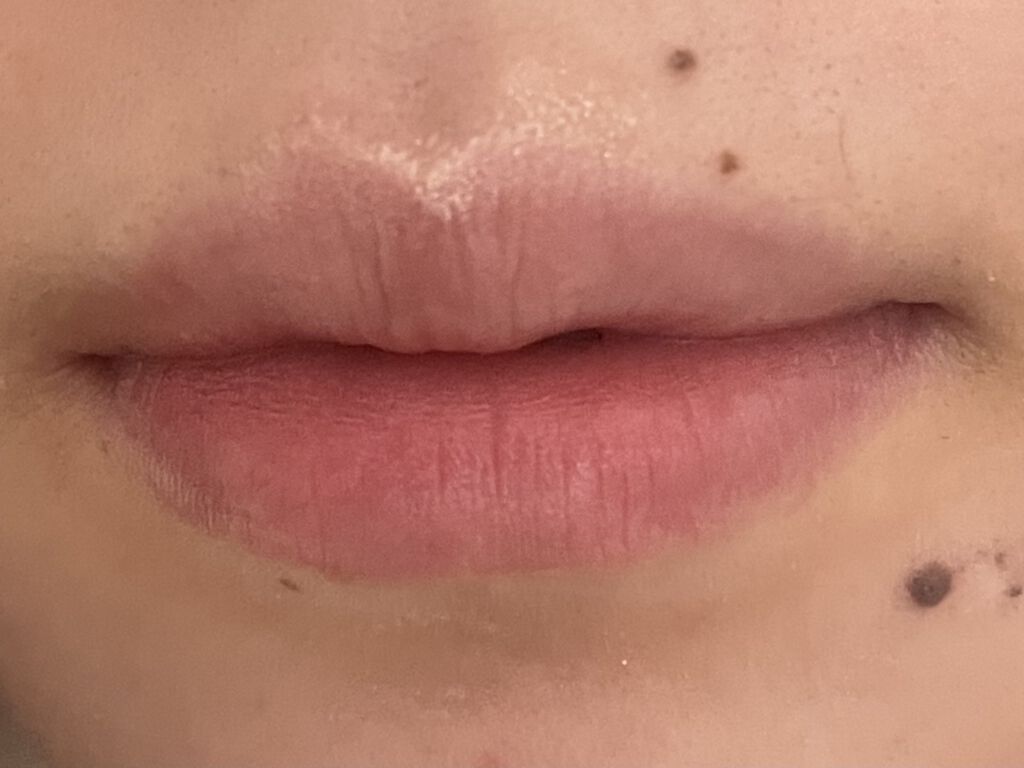 デュー ベルベット 08ベリーベルベット/AMUSE/口紅を使ったクチコミ（3枚目）