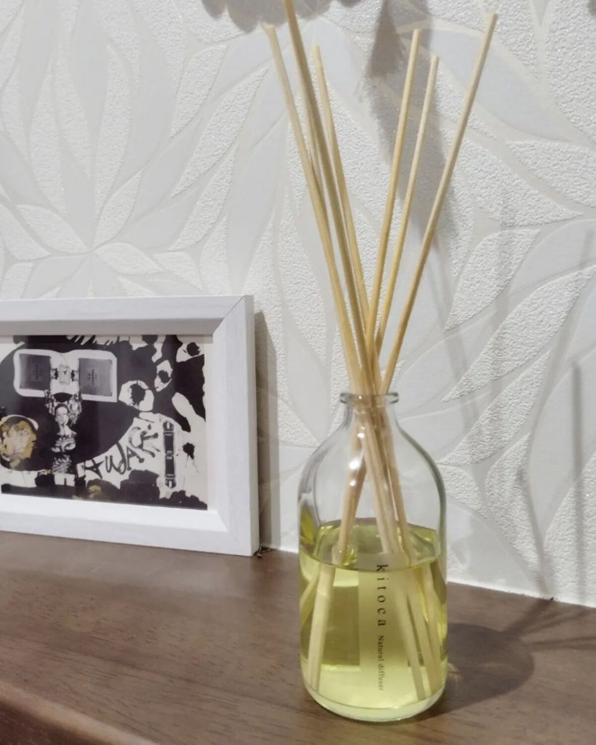 消臭リードディフューザー/Kitoca　木と果/ルームフレグランスを使ったクチコミ（2枚目）