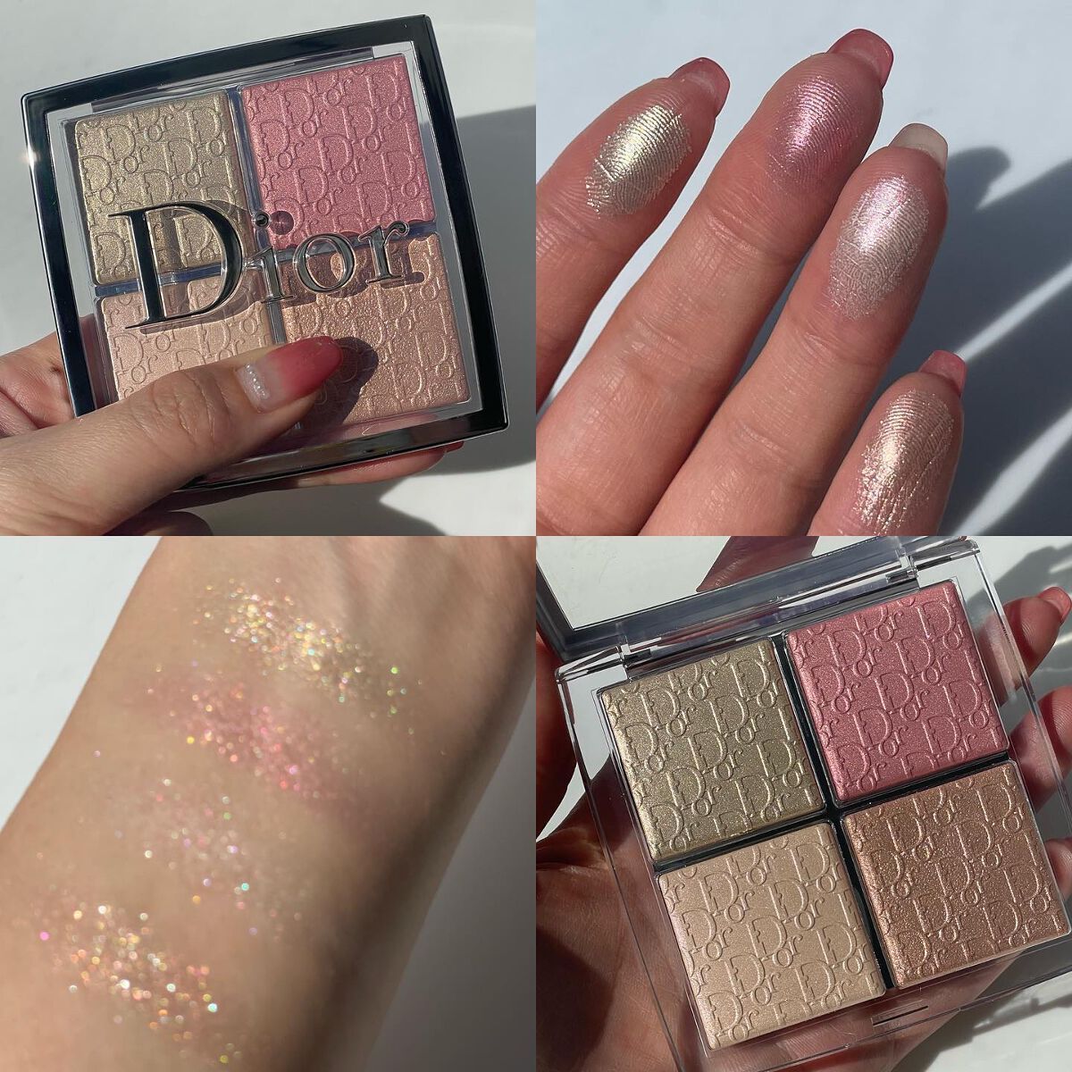 ディオール バックステージ フェイス グロウ パレット/Dior/ハイライトを使ったクチコミ（1枚目）