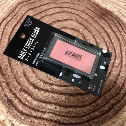 UR GLAM DAILY CHEEK BLUSH/U R GLAM/パウダーチークを使ったクチコミ(1枚目)