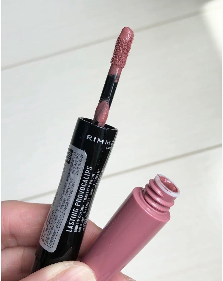ラスティング プロボカリプス リップカラー/リンメル ロンドン/リップグロスを使ったクチコミ(5枚目)