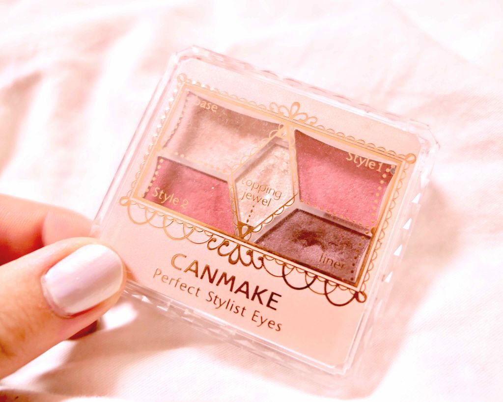 【旧品】パーフェクトスタイリストアイズ/キャンメイク/アイシャドウパレットを使ったクチコミ（1枚目）