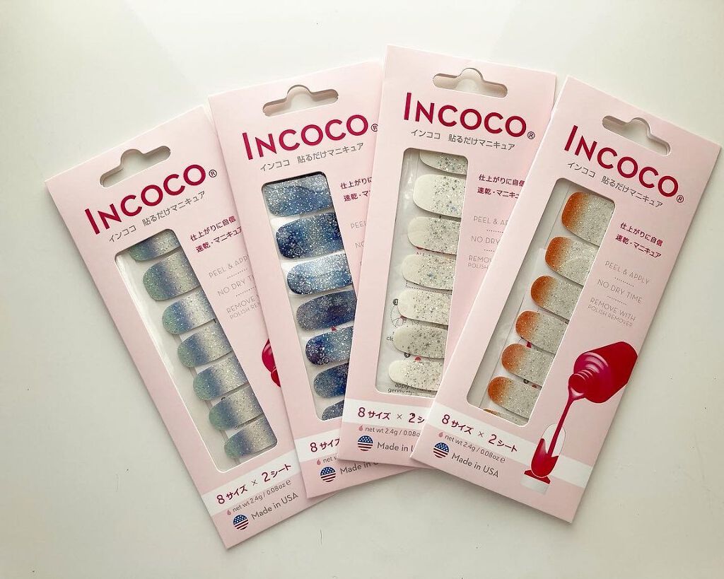 INCOCO インココ  マニキュアシート/インココ/ネイルシールを使ったクチコミ（3枚目）