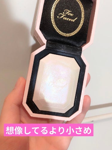 ダイヤモンドライト マルチユース ハイライター/Too Faced/パウダーハイライトを使ったクチコミ（2枚目）