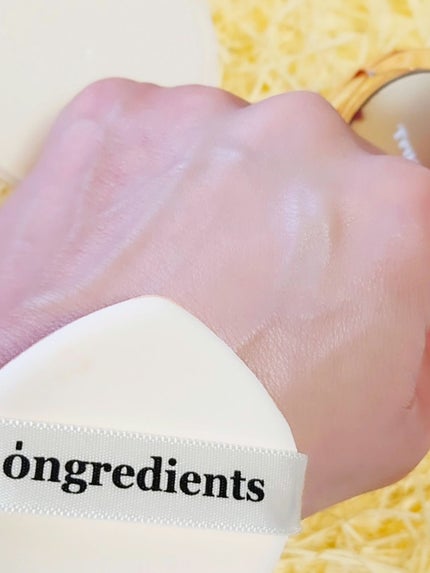 スキンバリアグロウカバークッション/Ongredients/クッションファンデーションを使ったクチコミ(5枚目)
