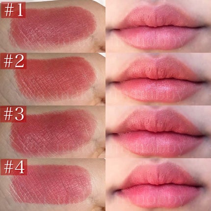 ゼロマットリップスティック/rom&nd/口紅を使ったクチコミ(4枚目)