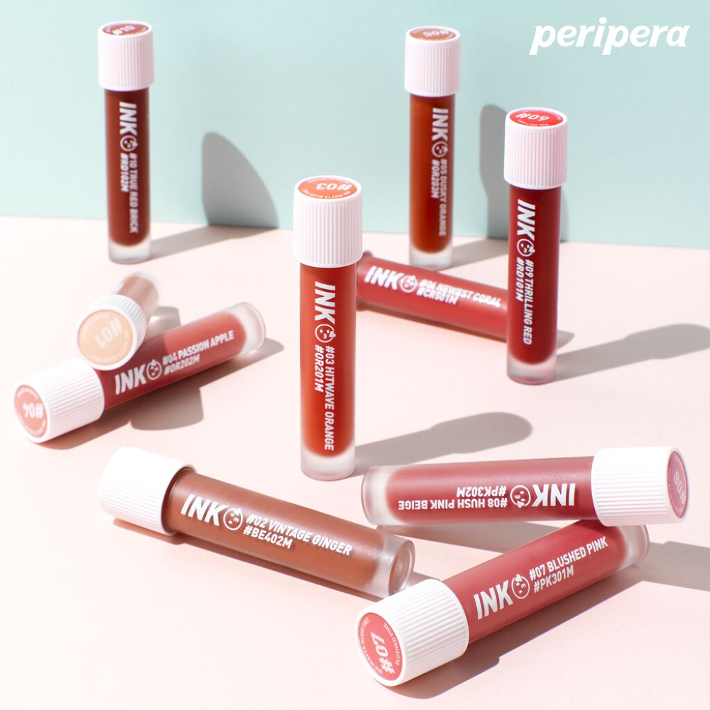 インク マット ブラー ティント/PERIPERA/口紅を使ったクチコミ（3枚目）