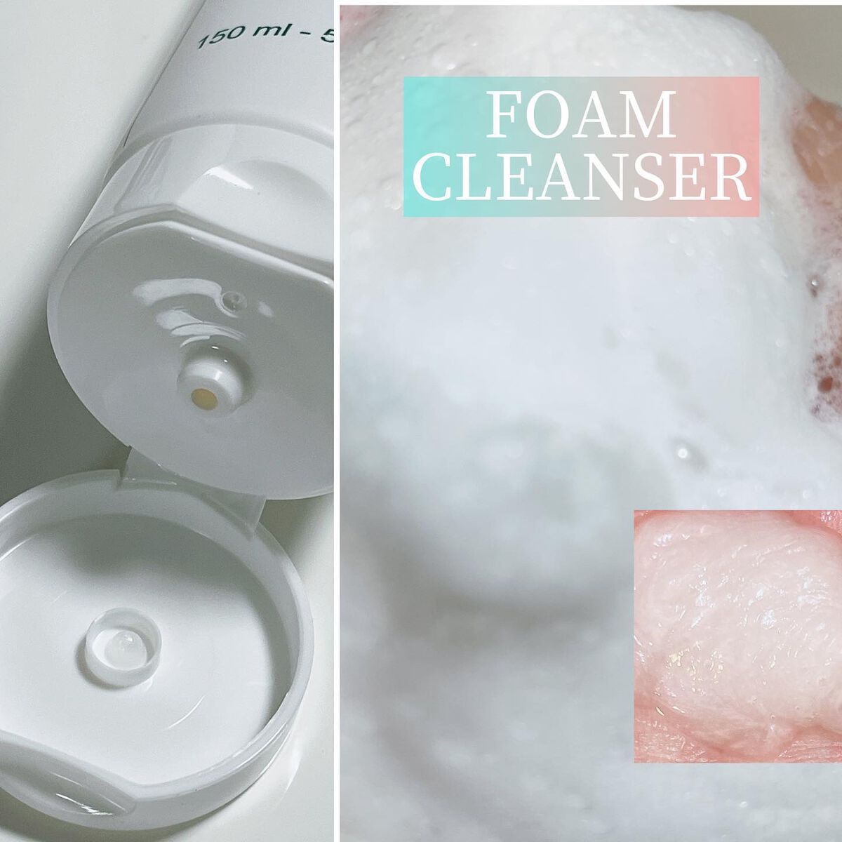 アンダーポアフォームクレンザー/P.CALM/洗顔フォームを使ったクチコミ（2枚目）