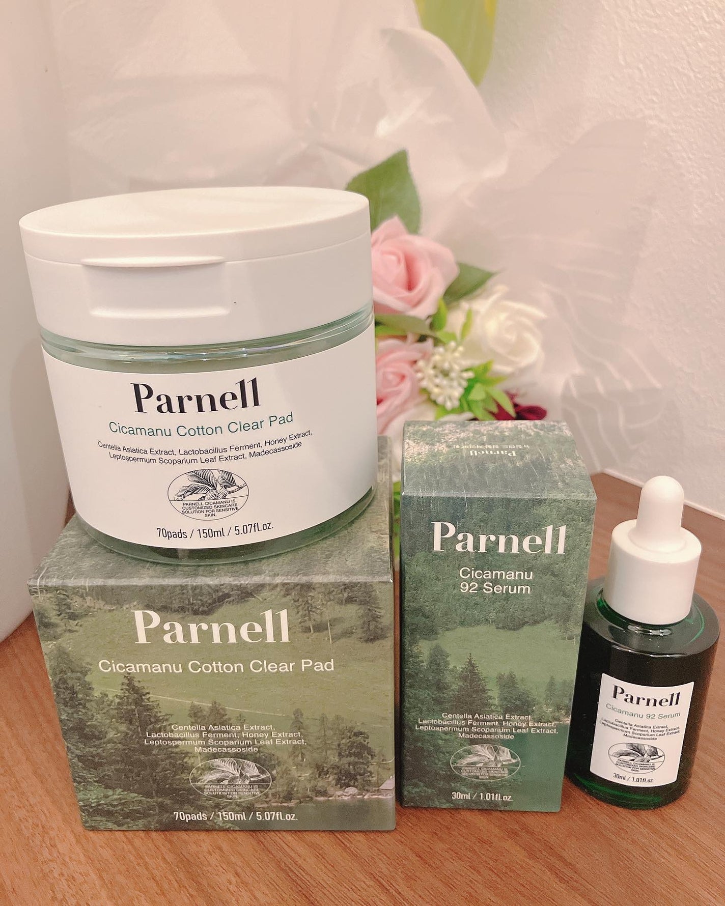 シカマヌ コットンクリアパッド/parnell/トナーパッドを使ったクチコミ(9枚目)